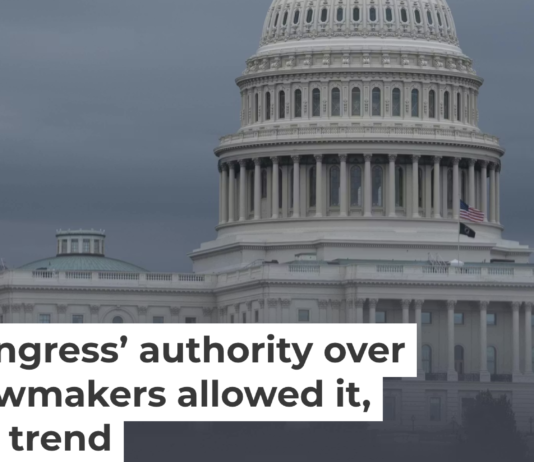 Congress has not used its constitutionally granted power to influence the war in Iran. Bloomberg Creative via Getty Images